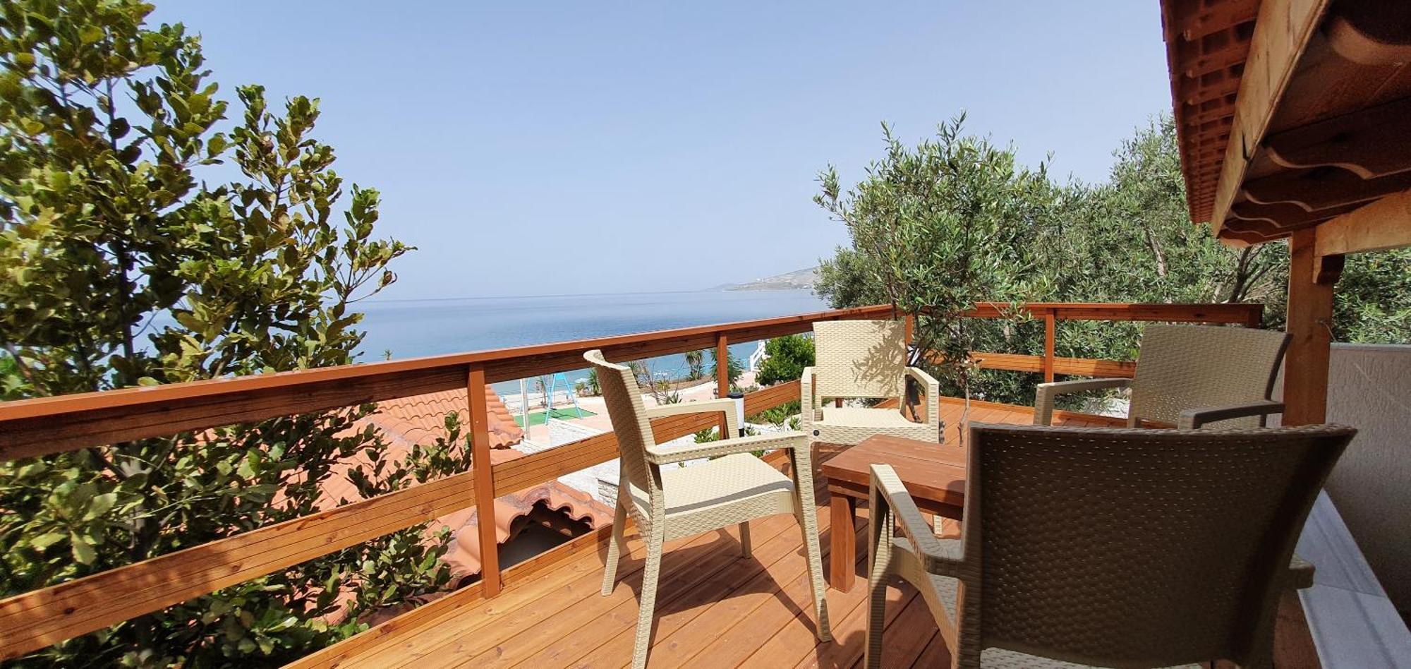 Villa Skenderi Sarandë Eksteriør billede